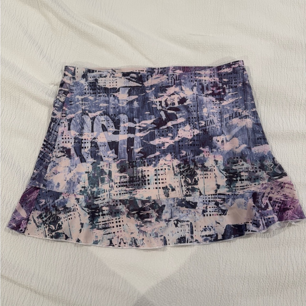 Abstract‎ Print Women's Athletic Skirt